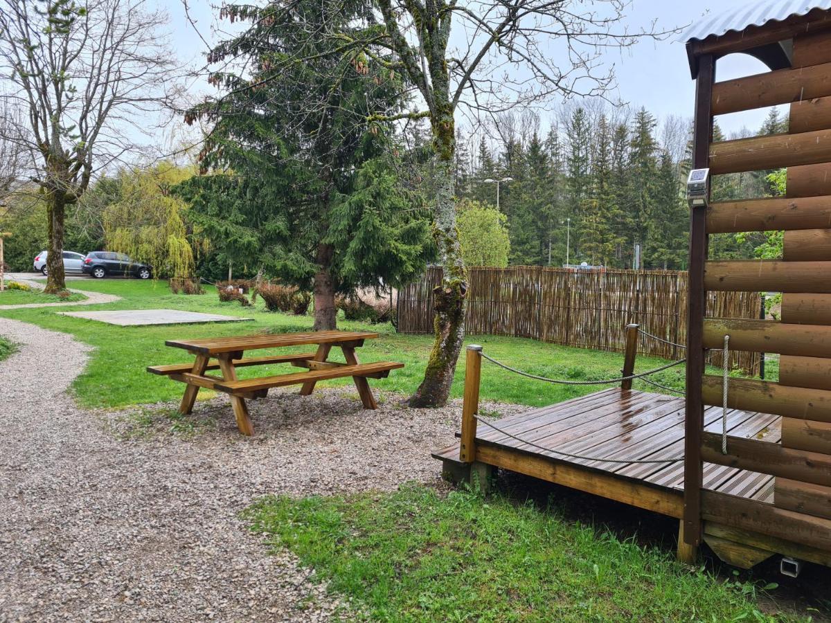 Roulottes Gites - Auberge De La Riviere Foncine-le-Haut Exteriér fotografie